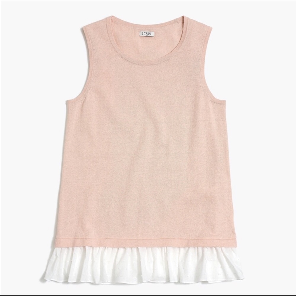 NWT J. Crew Peach Top